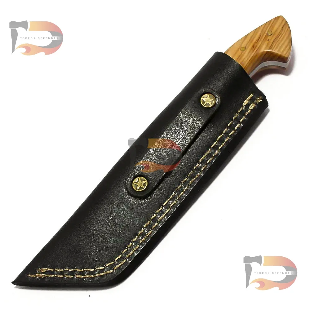 12″ Long High Carbon Steel Tanto Knife – Exceptional Craftsmanship for Hunters