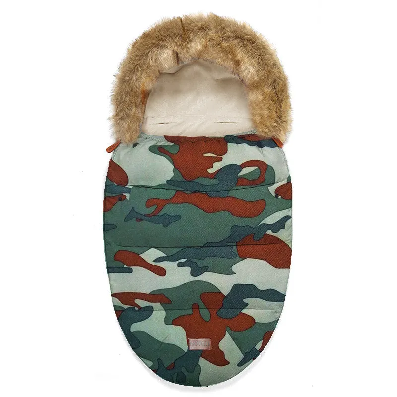 Baby Sleeping Bag With Anti-kick And Silkworm Cocoon | Brodtica.com