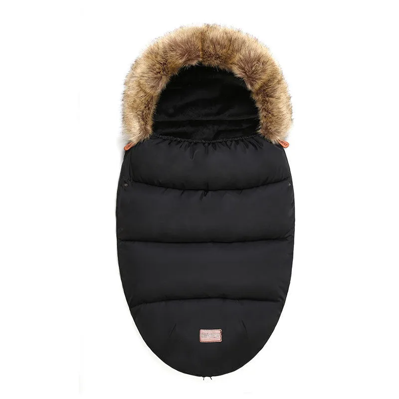 Baby Sleeping Bag With Anti-kick And Silkworm Cocoon | Brodtica.com