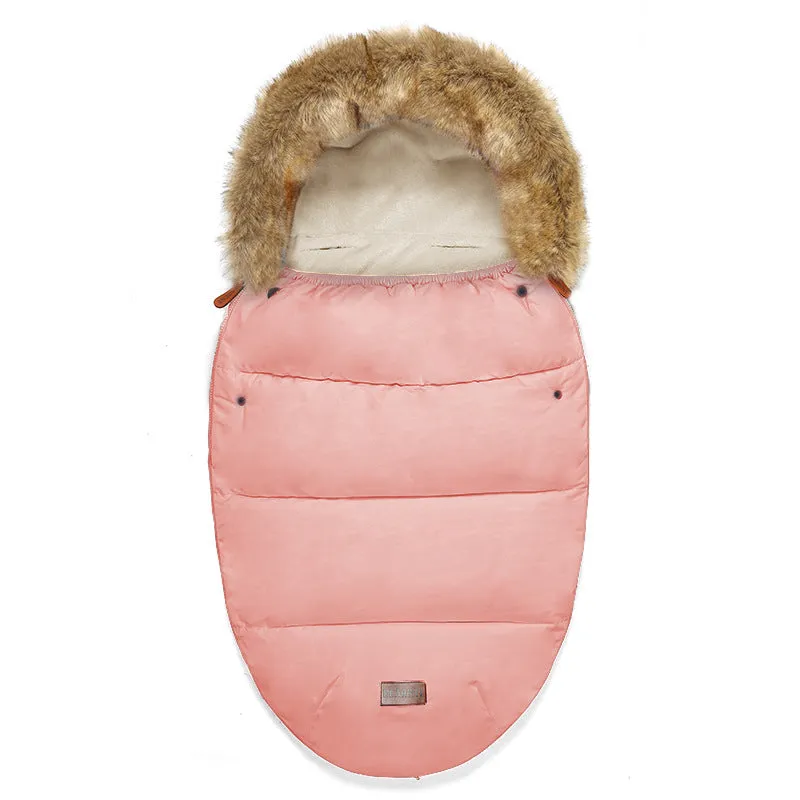 Baby Sleeping Bag With Anti-kick And Silkworm Cocoon | Brodtica.com