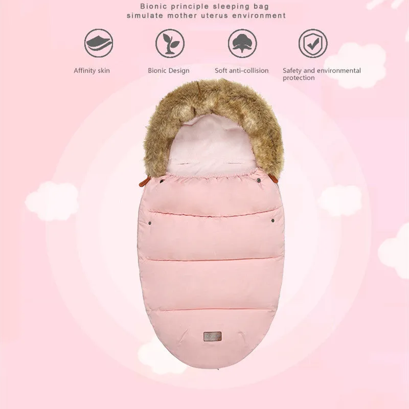 Baby Sleeping Bag With Anti-kick And Silkworm Cocoon | Brodtica.com