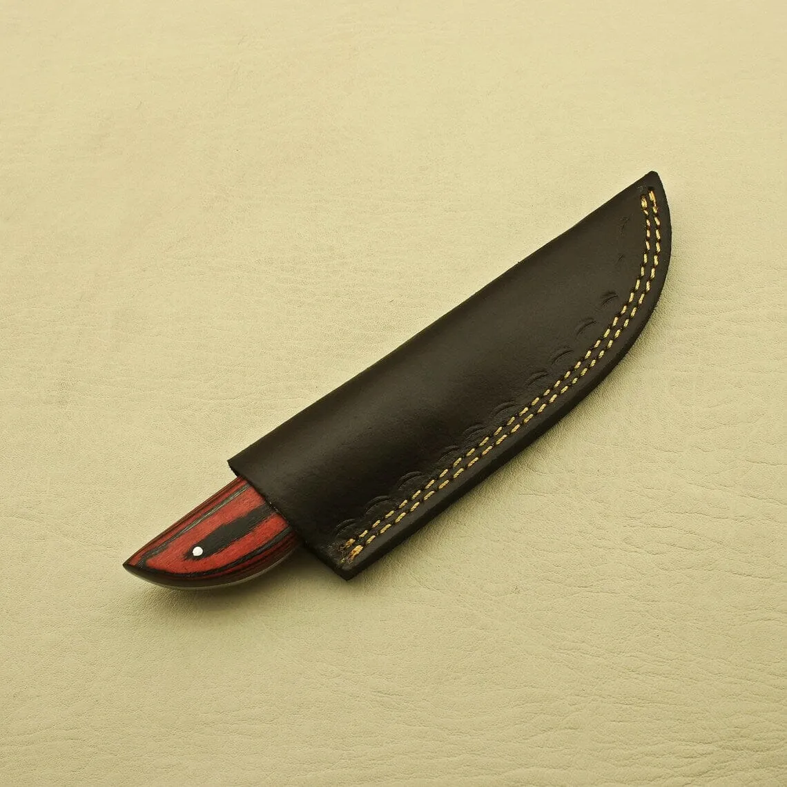 Custom Handmade Damascus Steel Full Tang Hunting Skinner Knife Camping Hunting Hiking Knife Best Gift For Him Best Birthday Gift For DAD