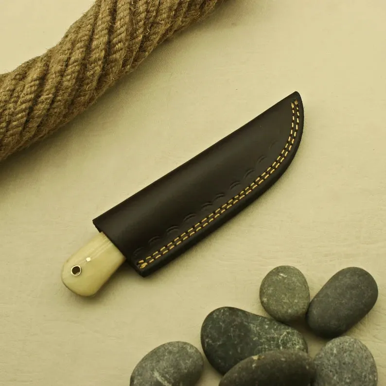 Exquisite Handmade Damascus Steel Skinner Knife: The Ultimate Gift of Elegance Best Gift For Him , Hunting Camping knife Best For Dad /USA