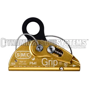 Grip Rope Grab - Gold, Anodized Aluminum, SMC/PMI