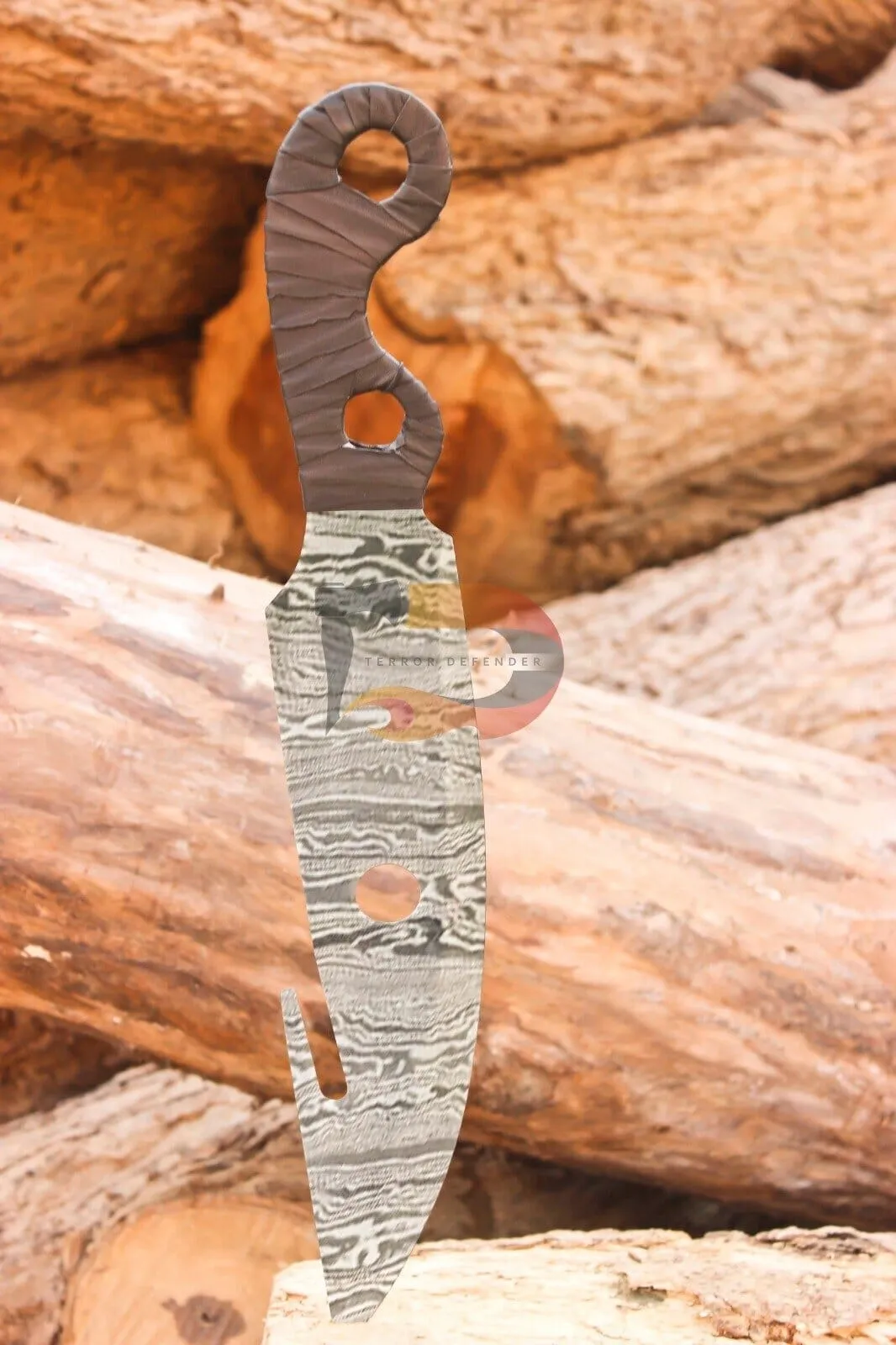 Handmade Full Tang Damascus Steel Destiny Dagger Video Game Steel