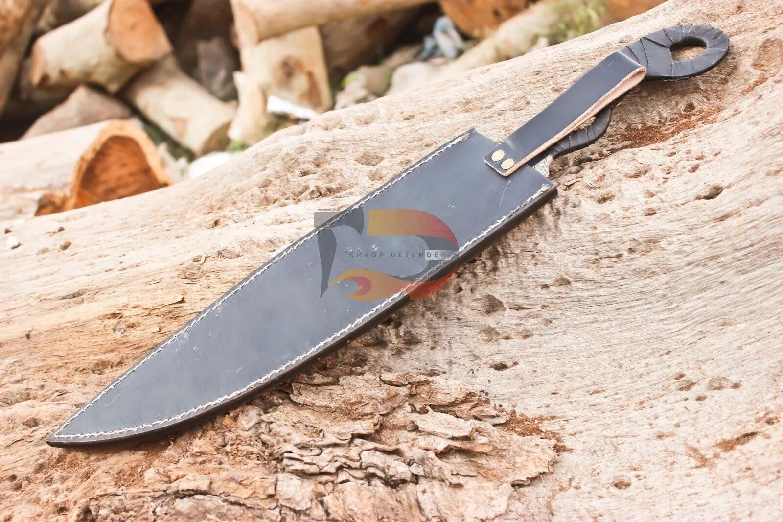 Handmade Full Tang Damascus Steel Destiny Dagger Video Game Steel