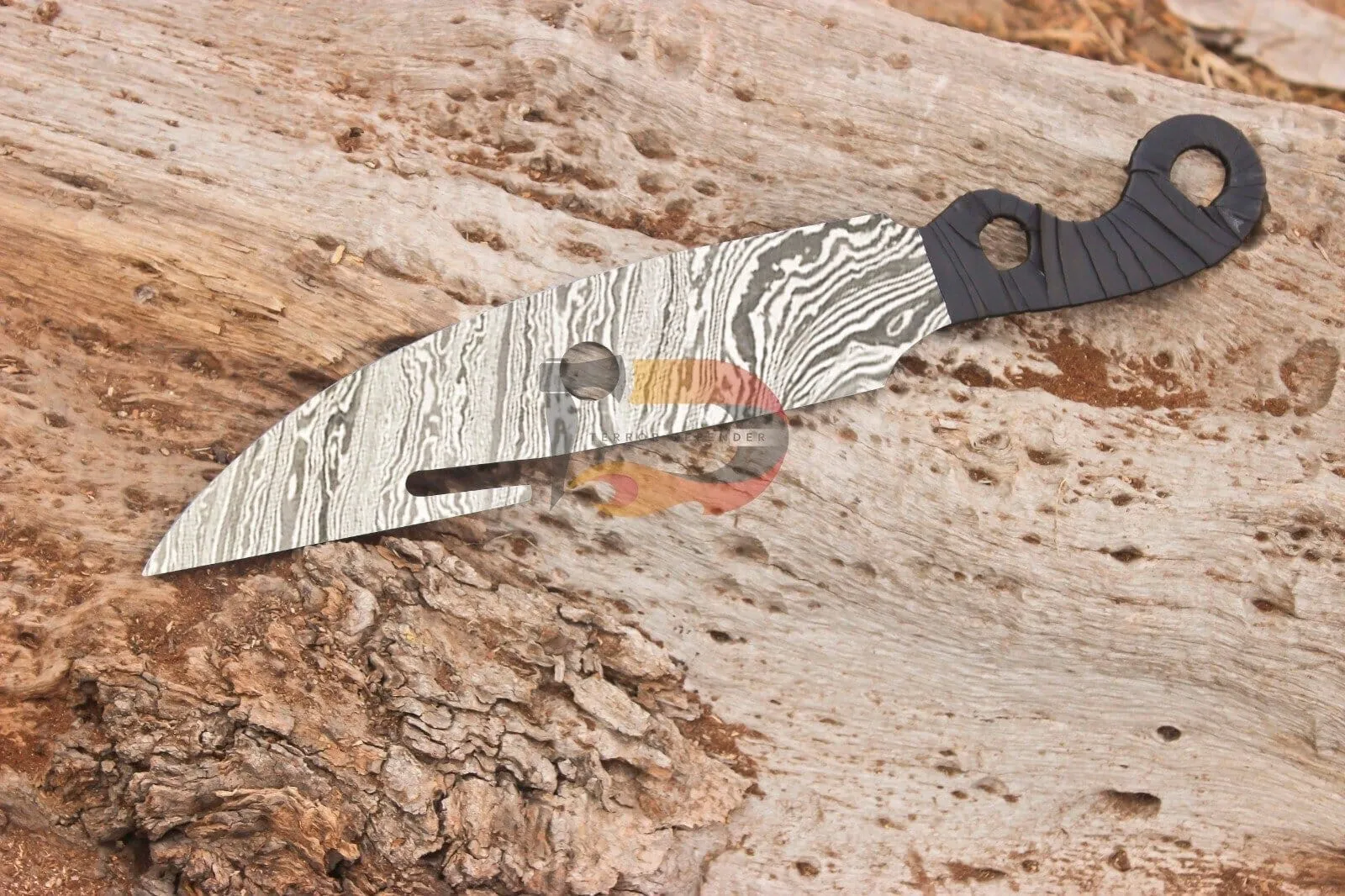 Handmade Full Tang Damascus Steel Destiny Dagger Video Game Steel