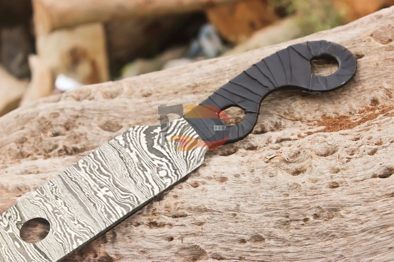 Handmade Full Tang Damascus Steel Destiny Dagger Video Game Steel