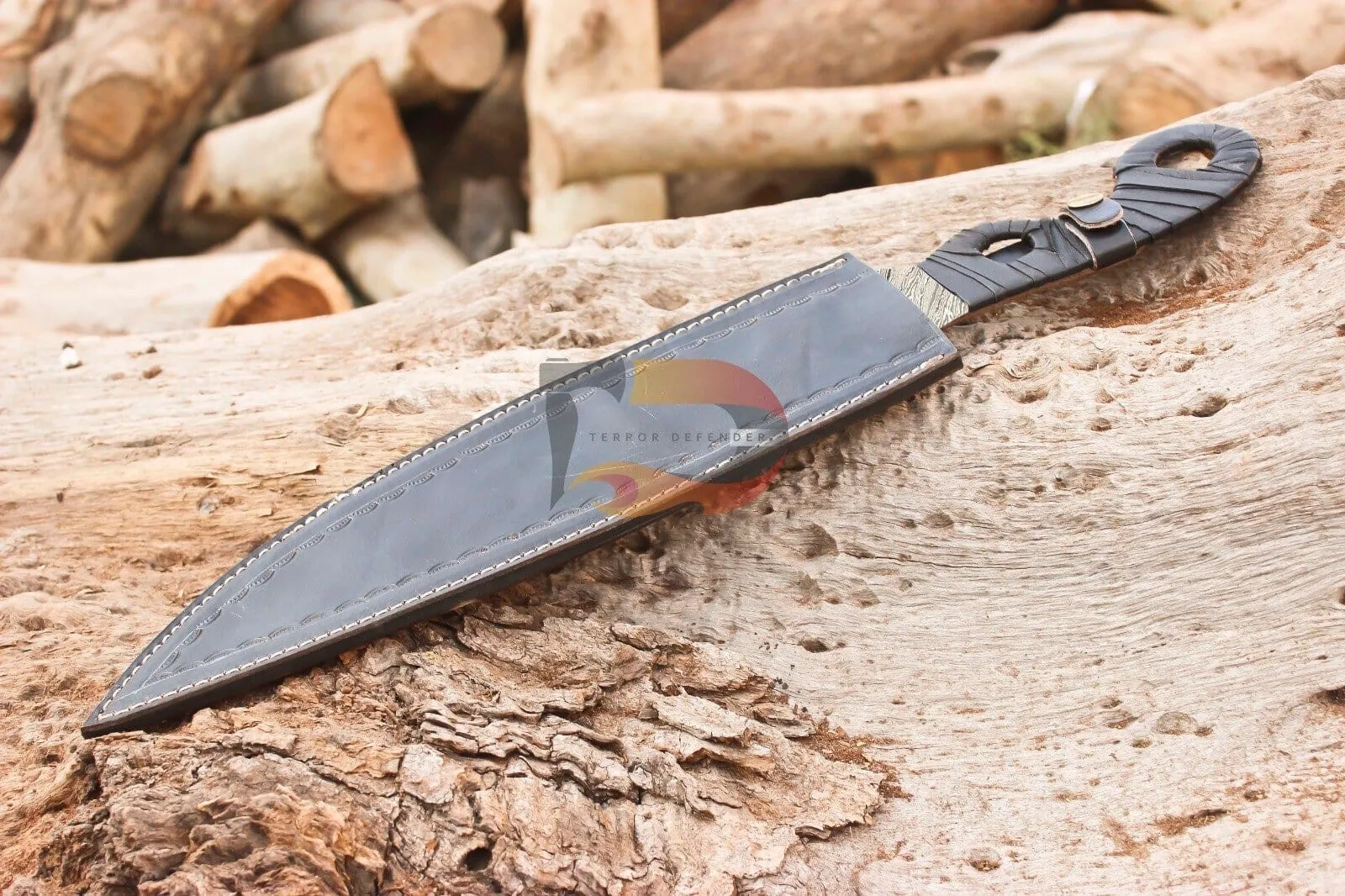 Handmade Full Tang Damascus Steel Destiny Dagger Video Game Steel