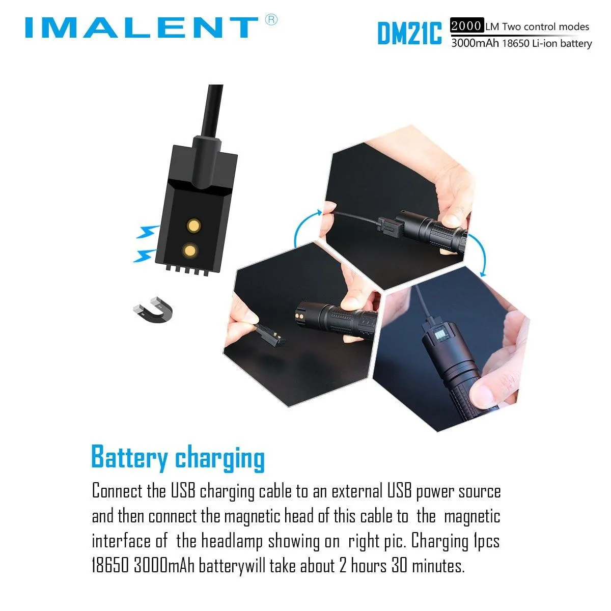IMALENT DM21C tactical flashlight