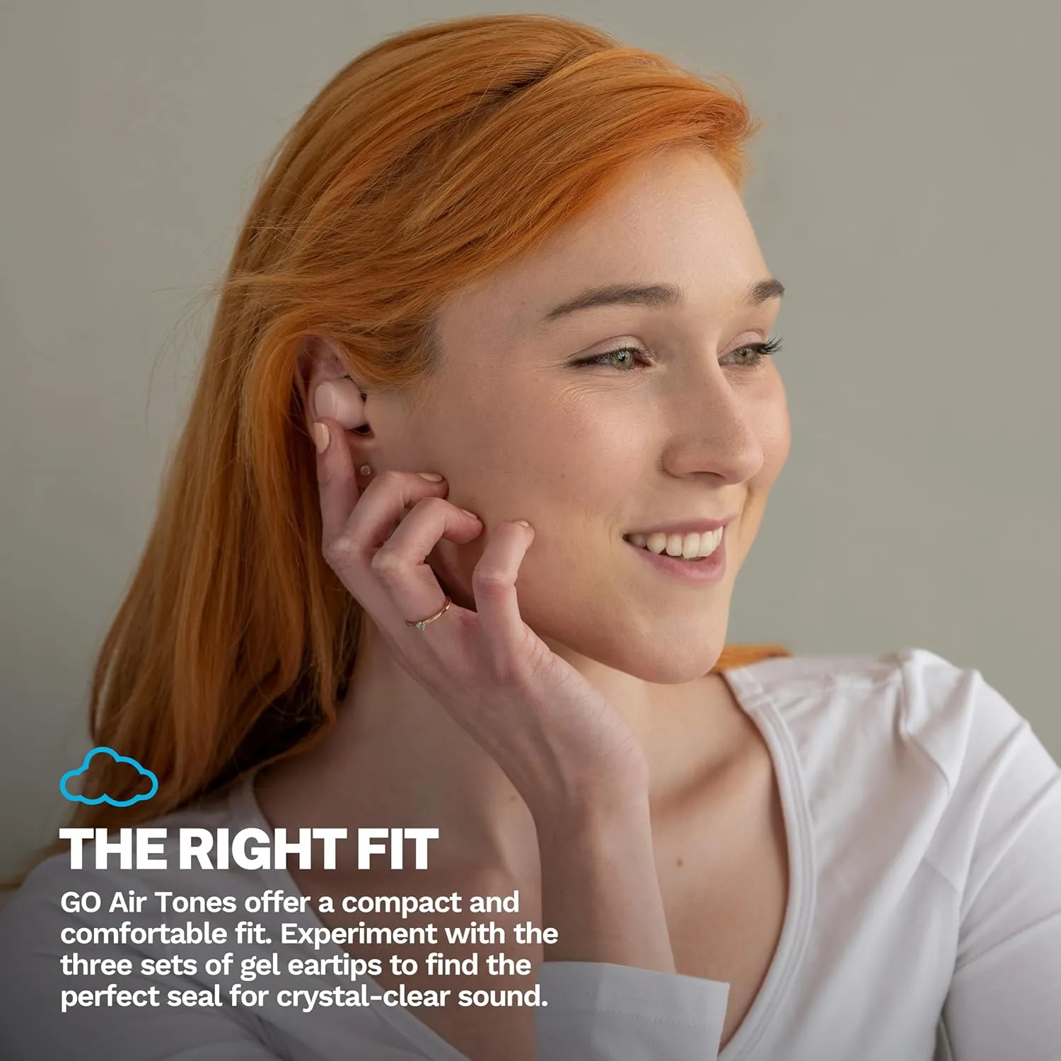 JLab Go Air Tones  True Wireless Earbuds Designed with Auto On and Connect, Touch Controls, 32  Hours Bluetooth Playtime, EQ3 Sound, and Dual Connect, Natural Earthtone Color (474 C)