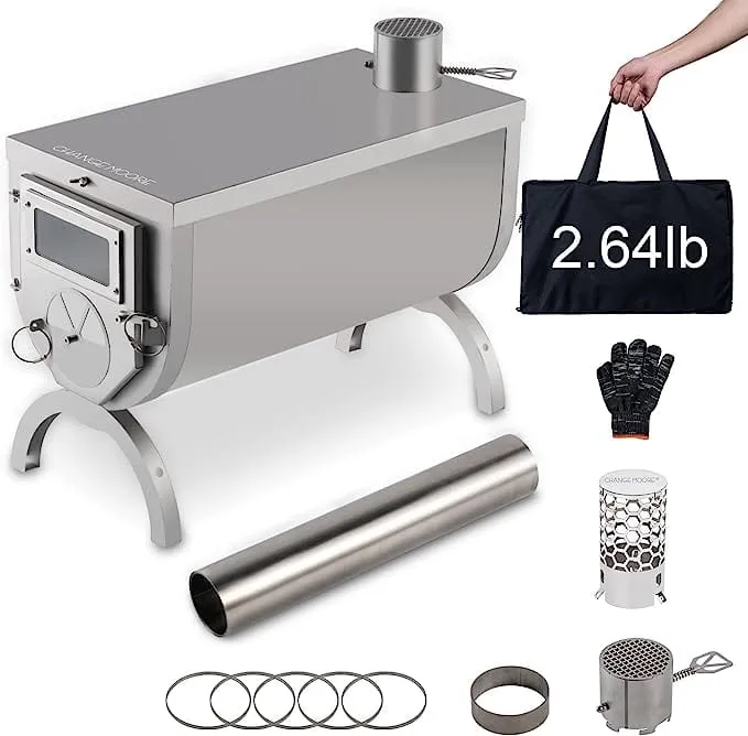 Naturehike Ultralight Titanium Sauna Stove Furnace