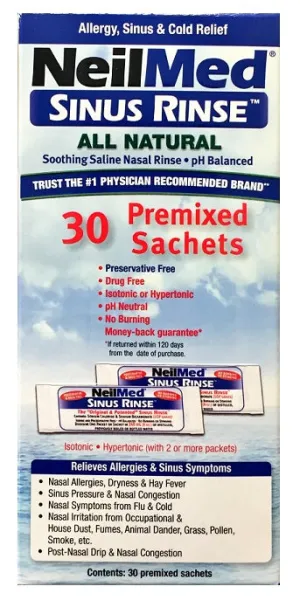 NeilMed Sinus Rinse Sachets 30