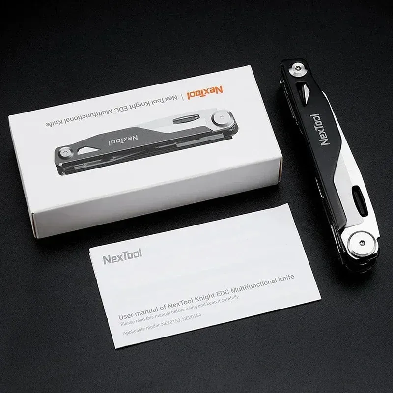 NexTool 12-in-1 Multi-tool Folding Knife Outdoor Pocket Knife Survival Kit Scissors Hand Tools Screwdriver EDC Equipment