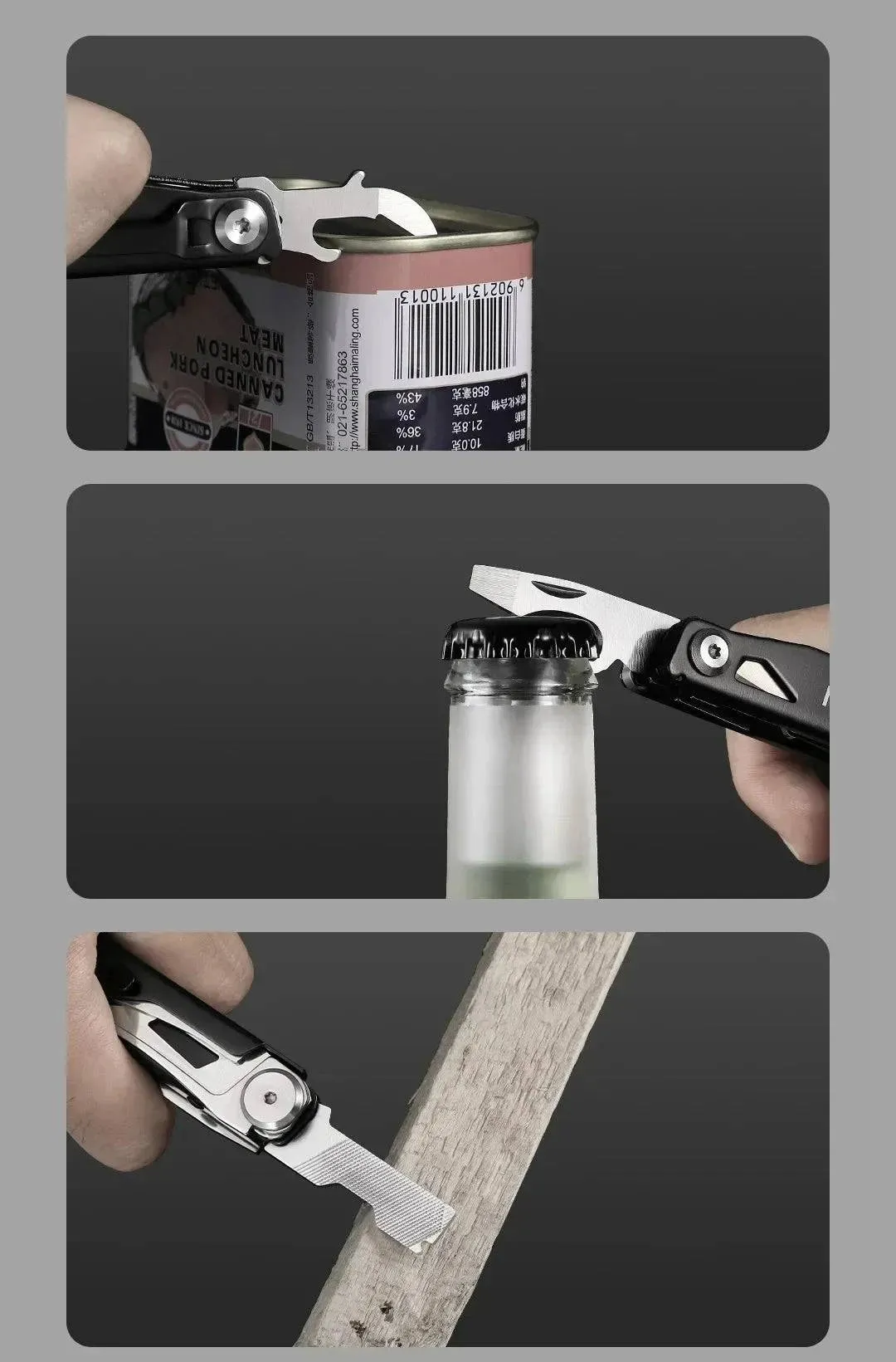 NexTool 12-in-1 Multi-tool Folding Knife Outdoor Pocket Knife Survival Kit Scissors Hand Tools Screwdriver EDC Equipment
