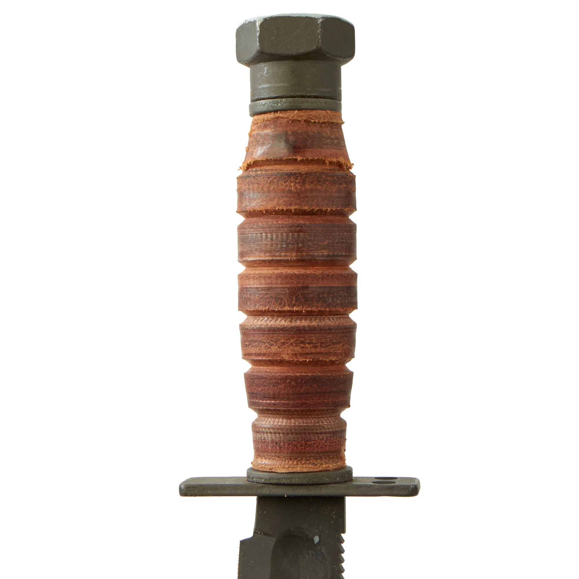 Original U.S. Vietnam War New Old Stock "Jet Pilot" Air Force Survival Knife by Camillus with Scabbard, Whetstone, Leg Tie and Original Packaging Dated 1966