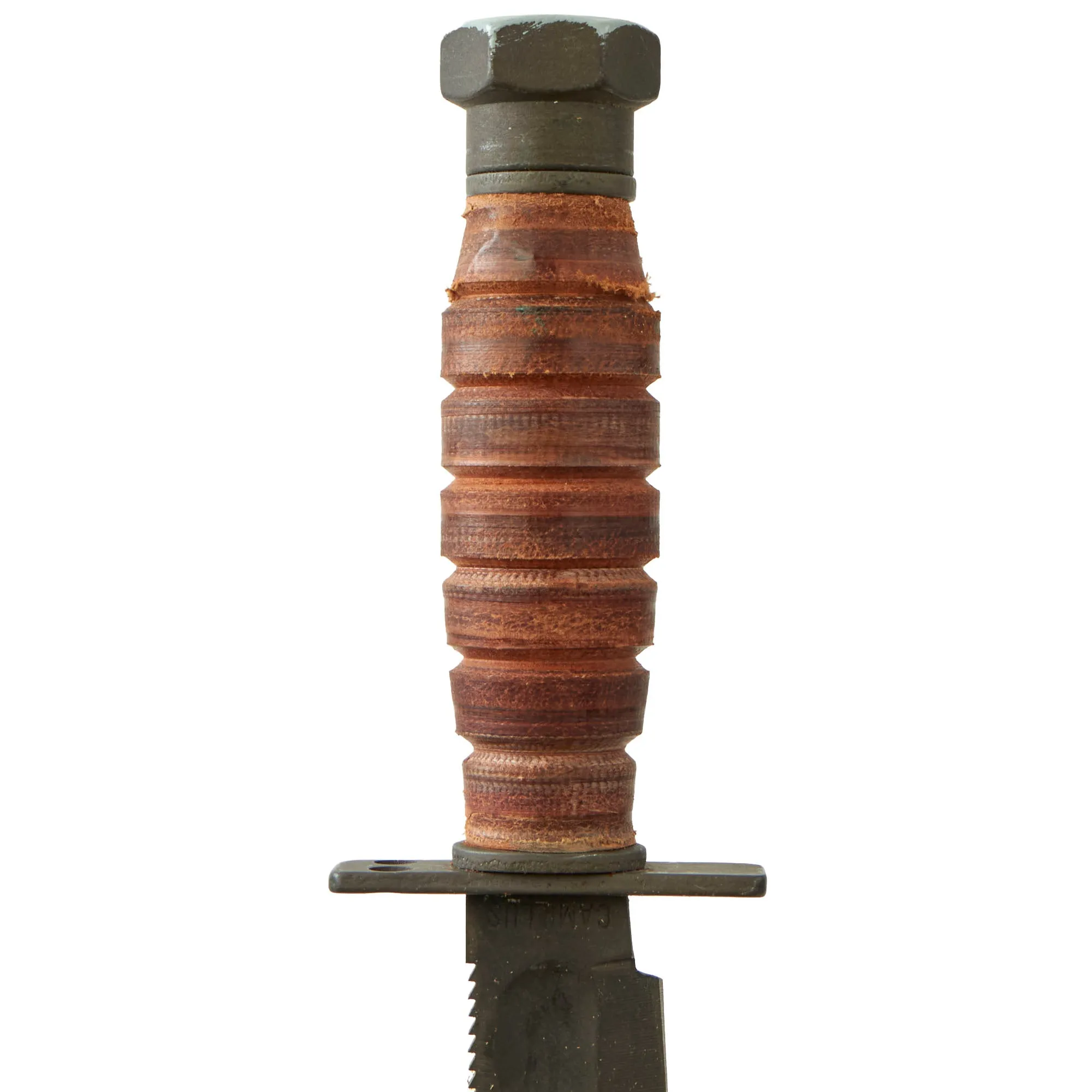 Original U.S. Vietnam War New Old Stock "Jet Pilot" Air Force Survival Knife by Camillus with Scabbard, Whetstone, Leg Tie and Original Packaging Dated 1966