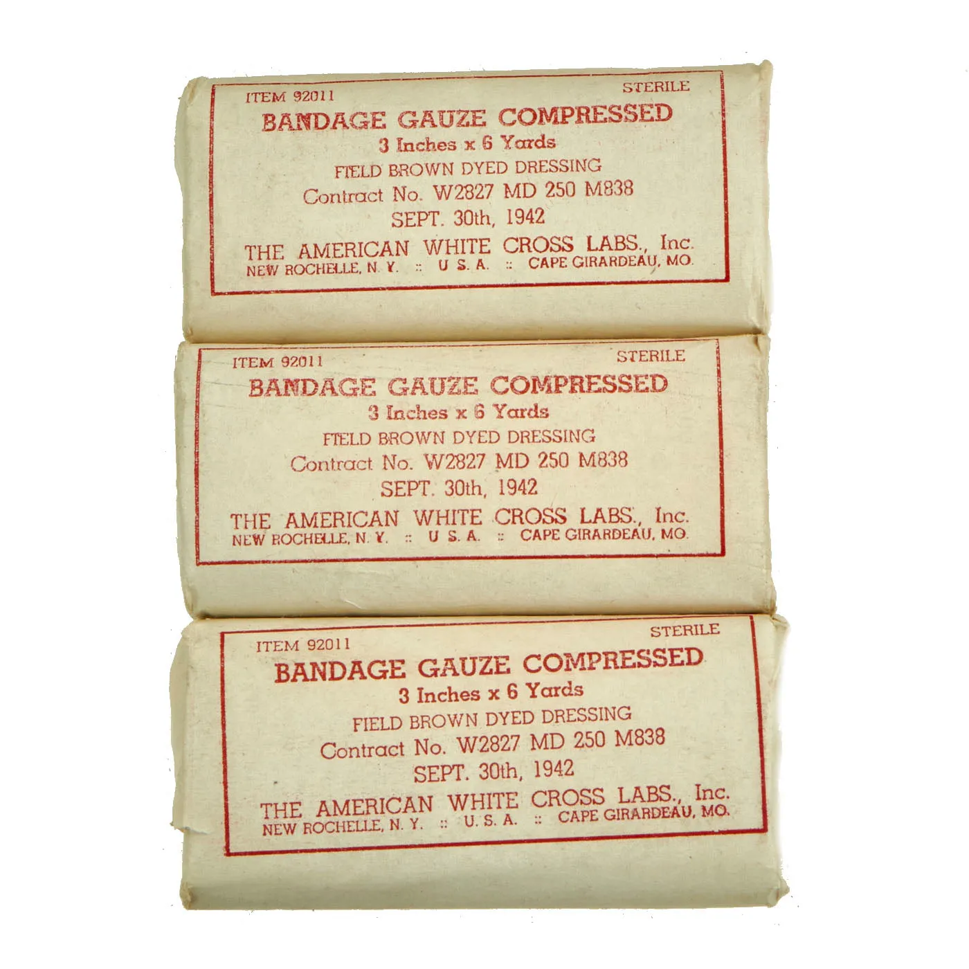 Original U.S. Vietnam War US Navy Lifeboat and Patrol Torpedo Boat First Aid Kit - Complete