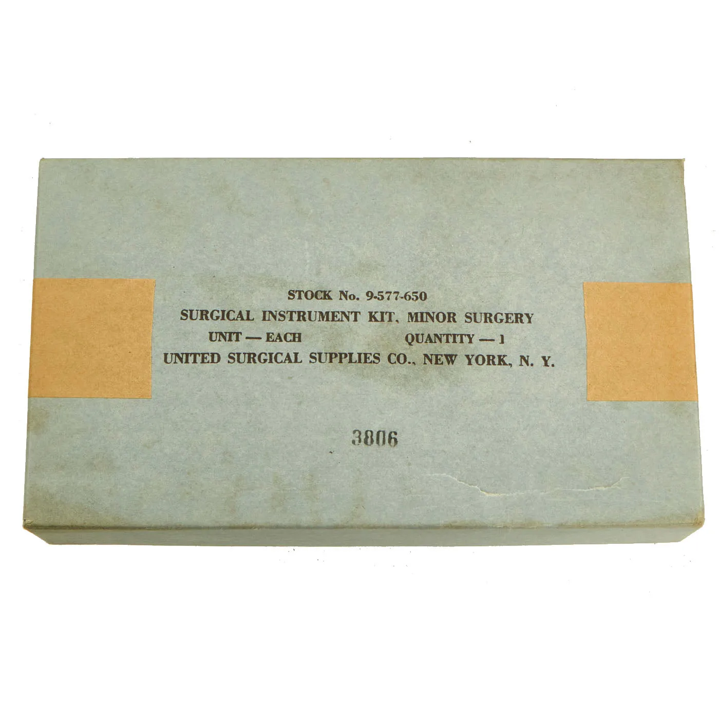 Original U.S. Vietnam War US Navy Lifeboat and Patrol Torpedo Boat First Aid Kit - Complete