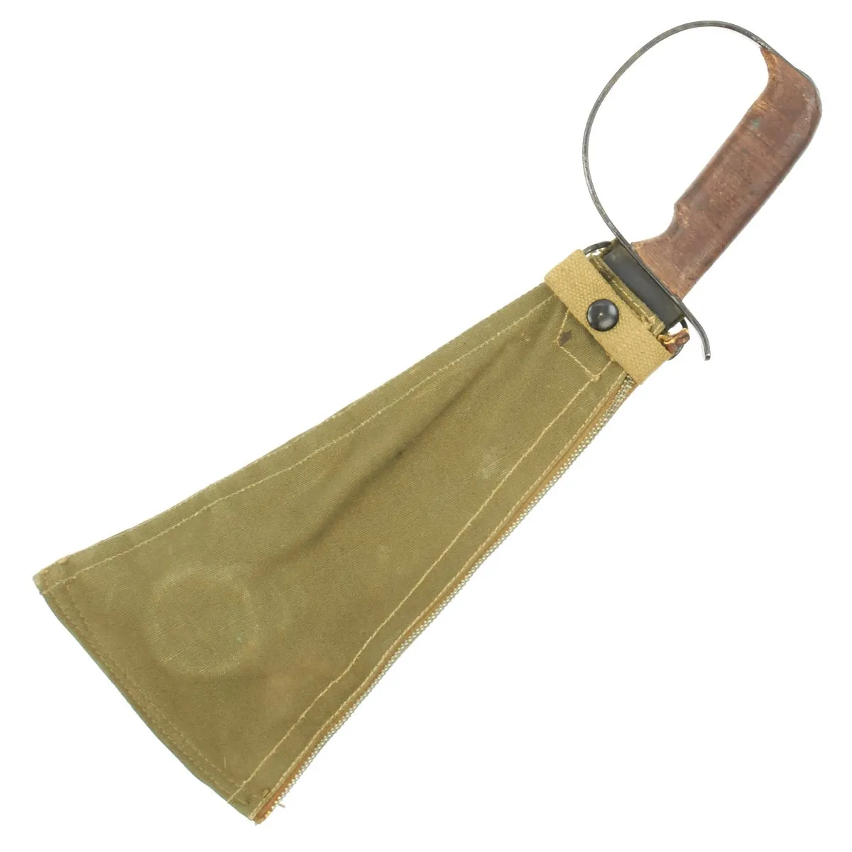 Original U.S. WWII LC-14-B Woodman Pal Survival Axe by Victor Tool with Belt Scabbard, Whetstone and Manuals