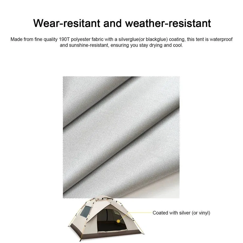 Outdoor Self-driving Travel Camping Tent Automatic Quick-opening Tent Portable Rainproof Sunshine-proof Tent Sunshine Shelter