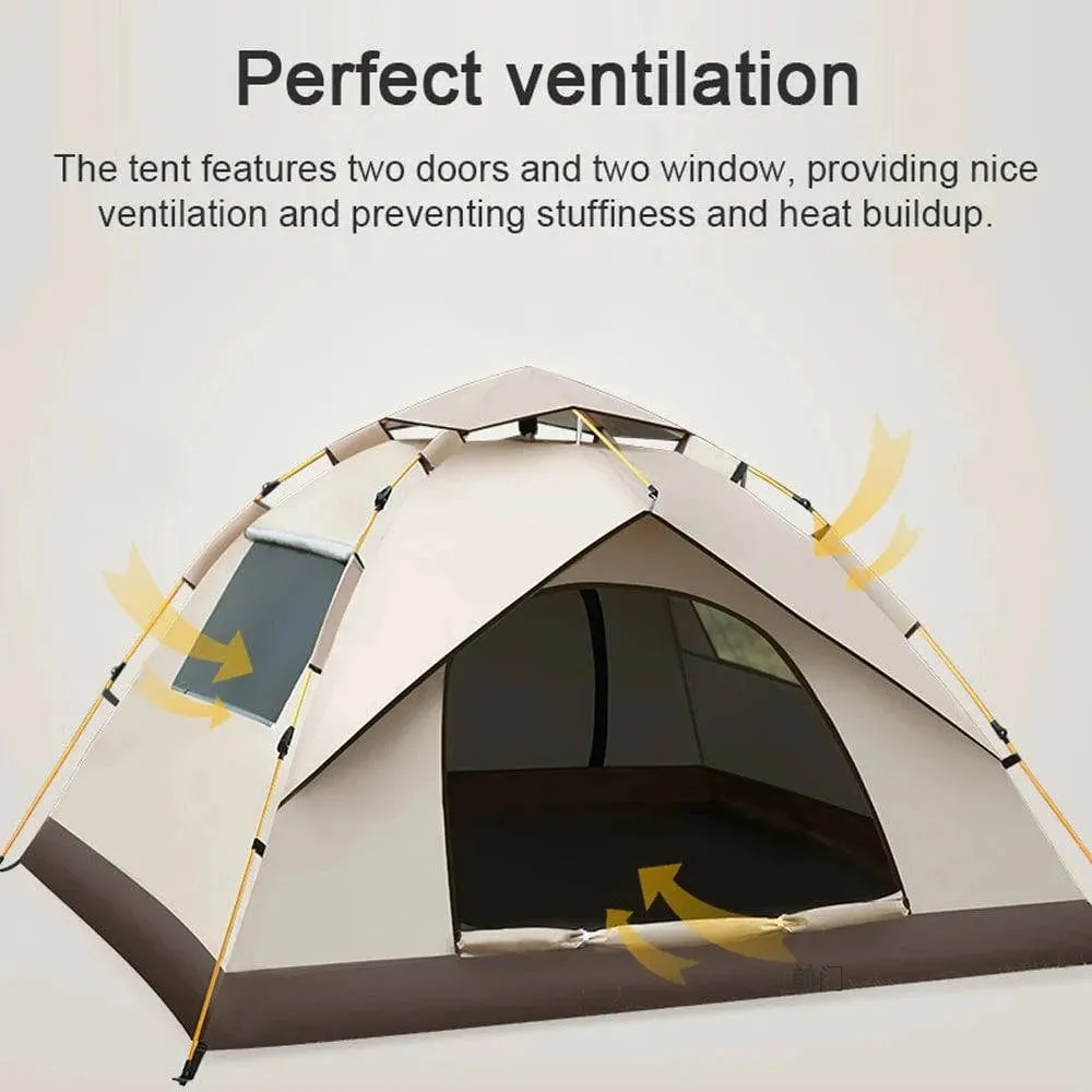 Outdoor Self-driving Travel Camping Tent Automatic Quick-opening Tent Portable Rainproof Sunshine-proof Tent Sunshine Shelter
