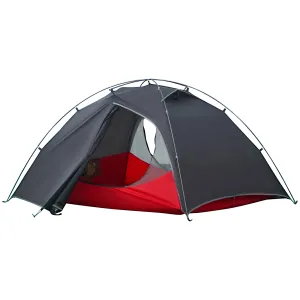 Outsunny Camping Tent Compact 2 Man Dome Tent for Hiking Garden Dark Grey