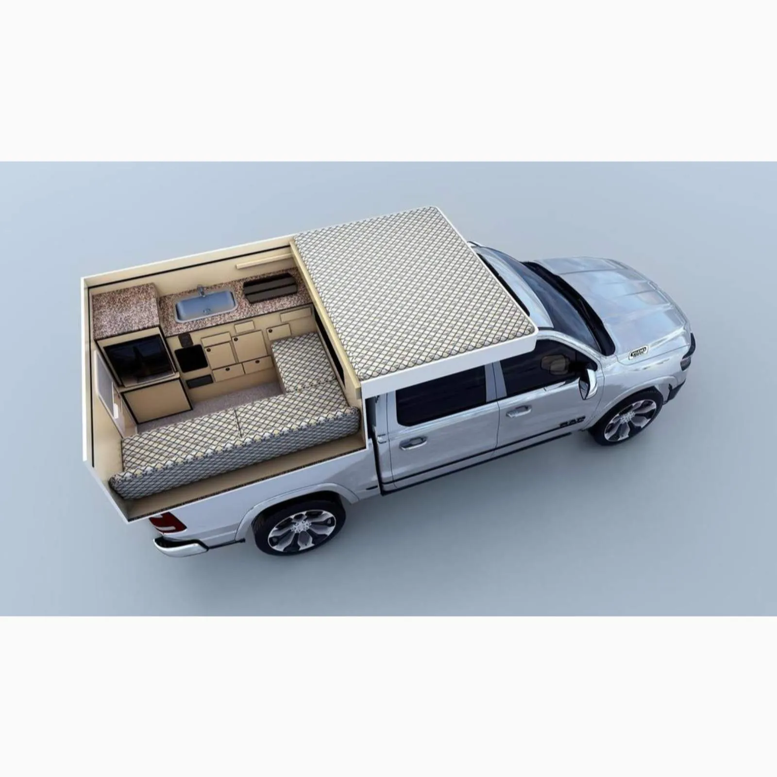 Raven Slide In Model (For Full Size 5.5" - 5.8" Short Bed Trucks)