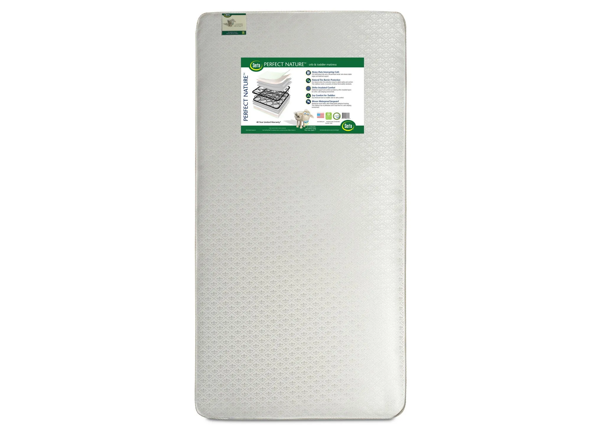 Serta Perfect Nature™ Crib & Toddler Mattress