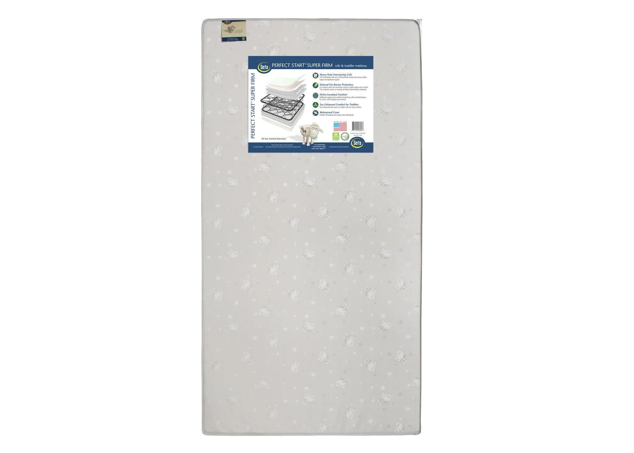 Serta Perfect Start® Super Firm Crib & Toddler Mattress