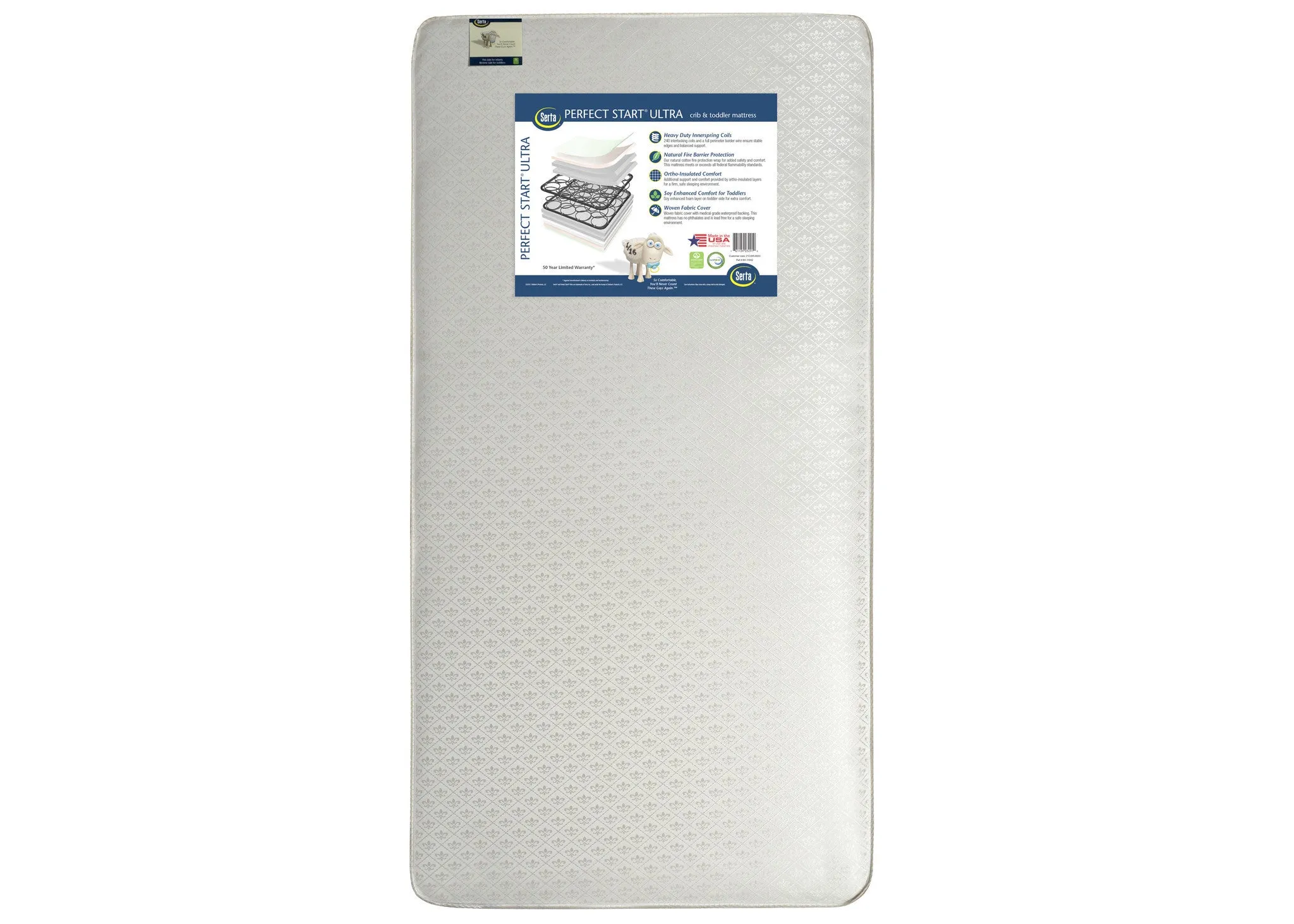 Serta Perfect Start® Ultra Crib & Toddler Mattress