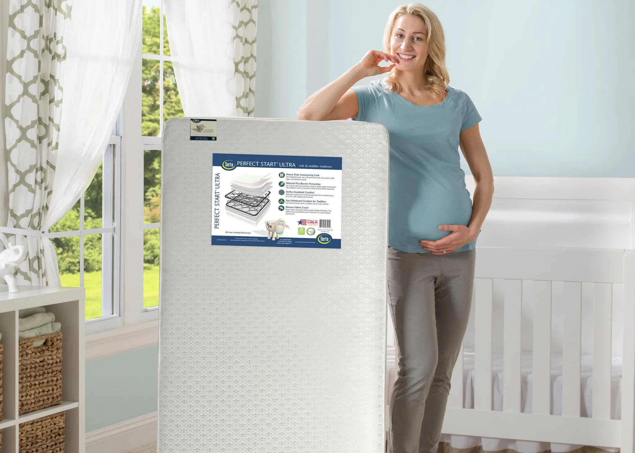 Serta Perfect Start® Ultra Crib & Toddler Mattress