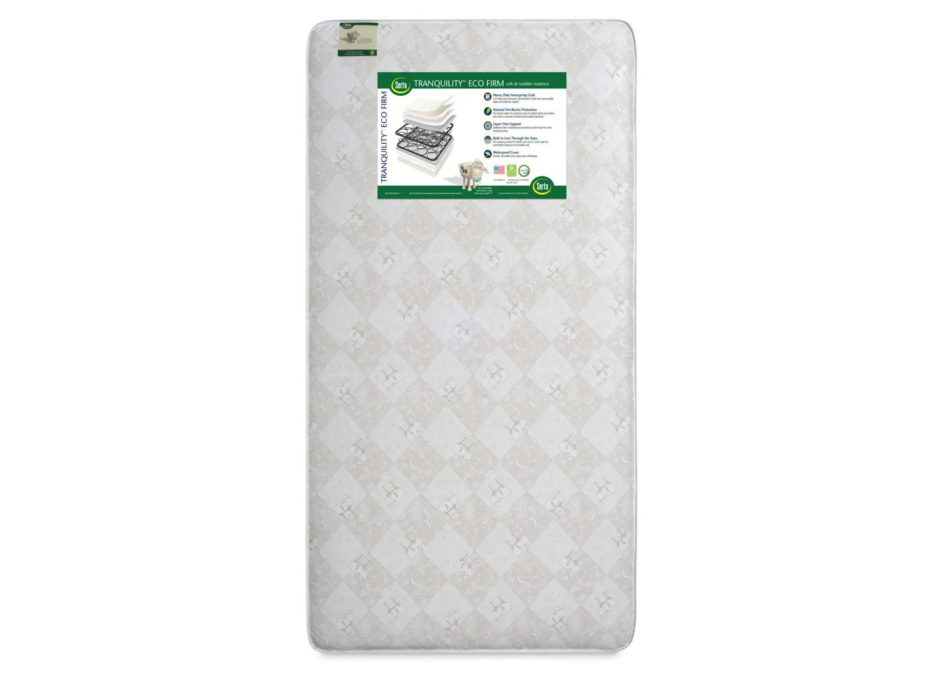 Serta Tranquility™ Eco Firm Crib & Toddler Mattress