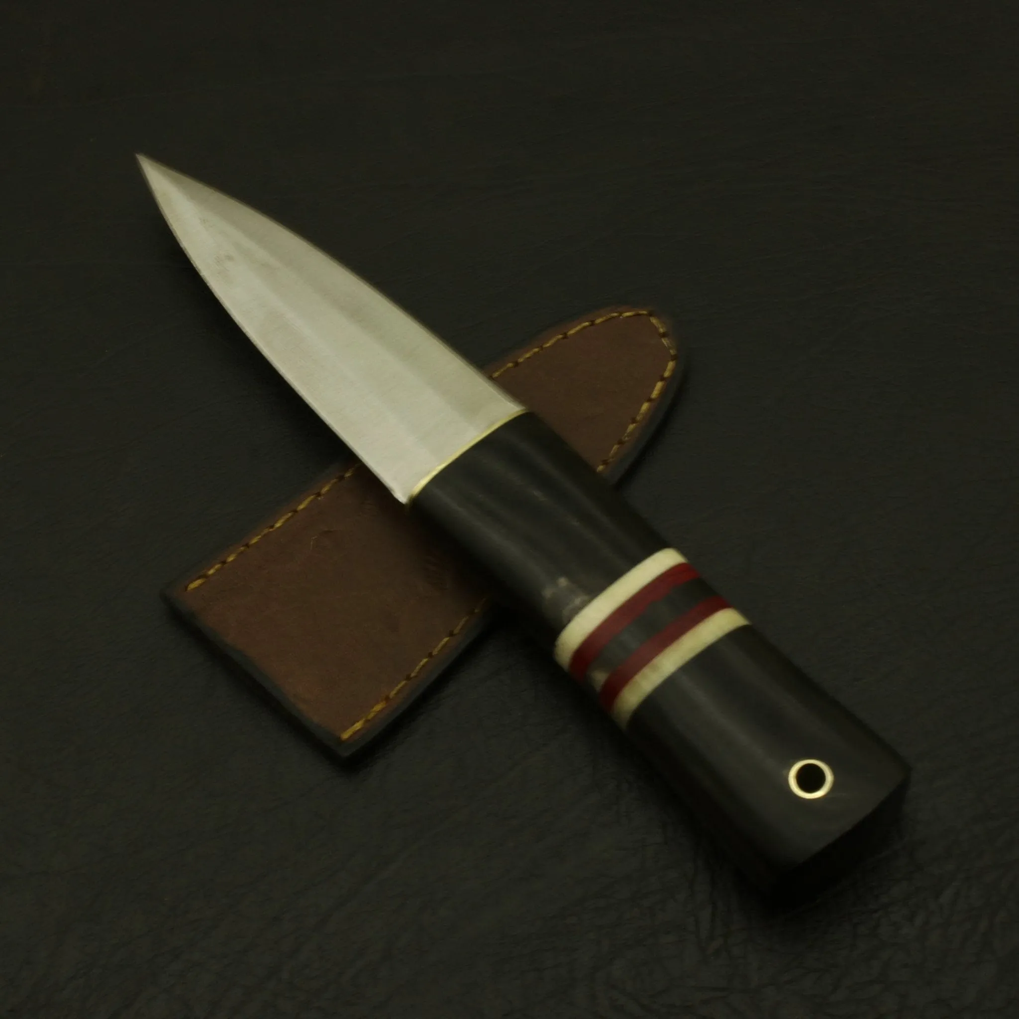 Timeless Addition to Your Collection Handcrafted Scottish Dirk Knife and Sheath