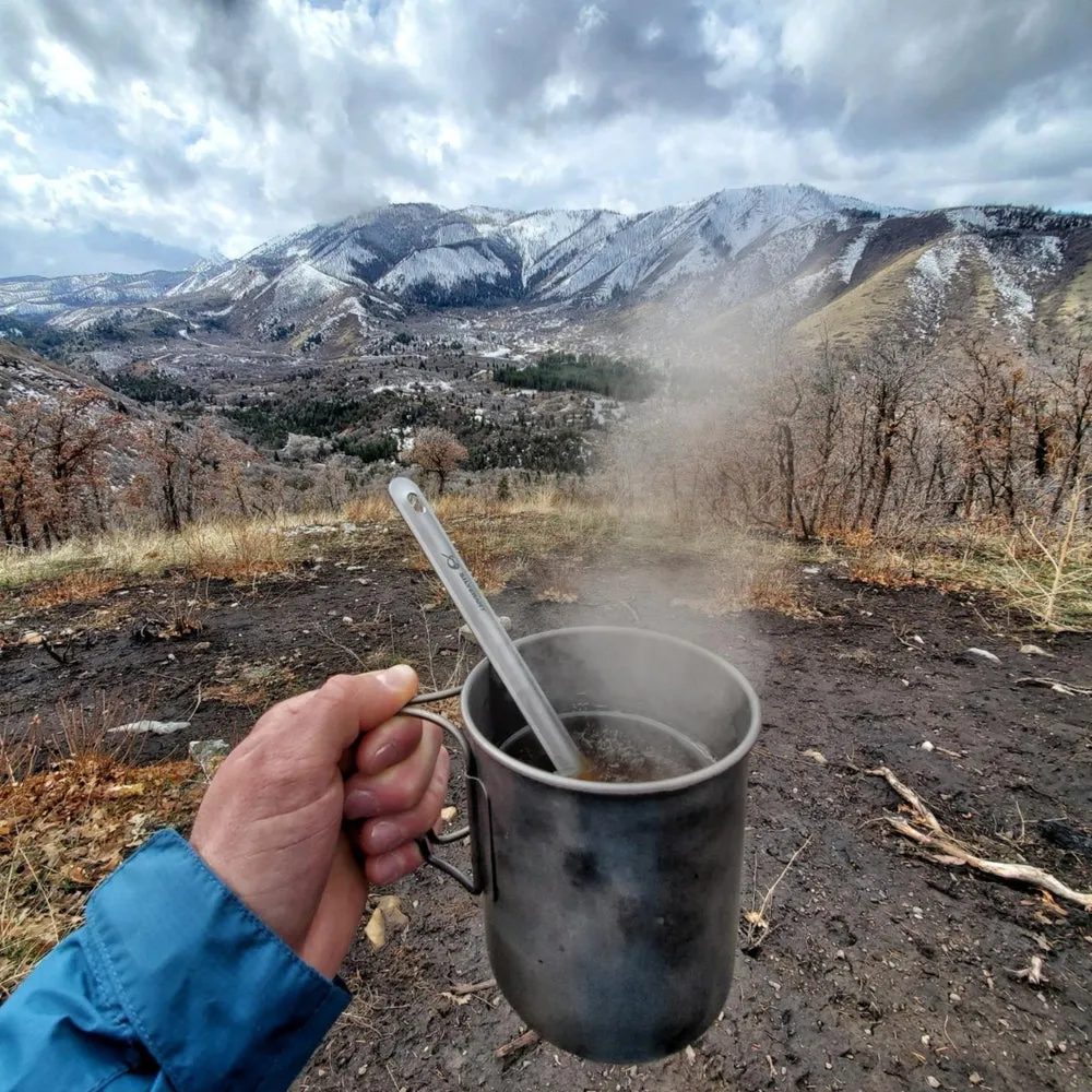 Titanium Multi-Fuel Stove & Cup Kit
