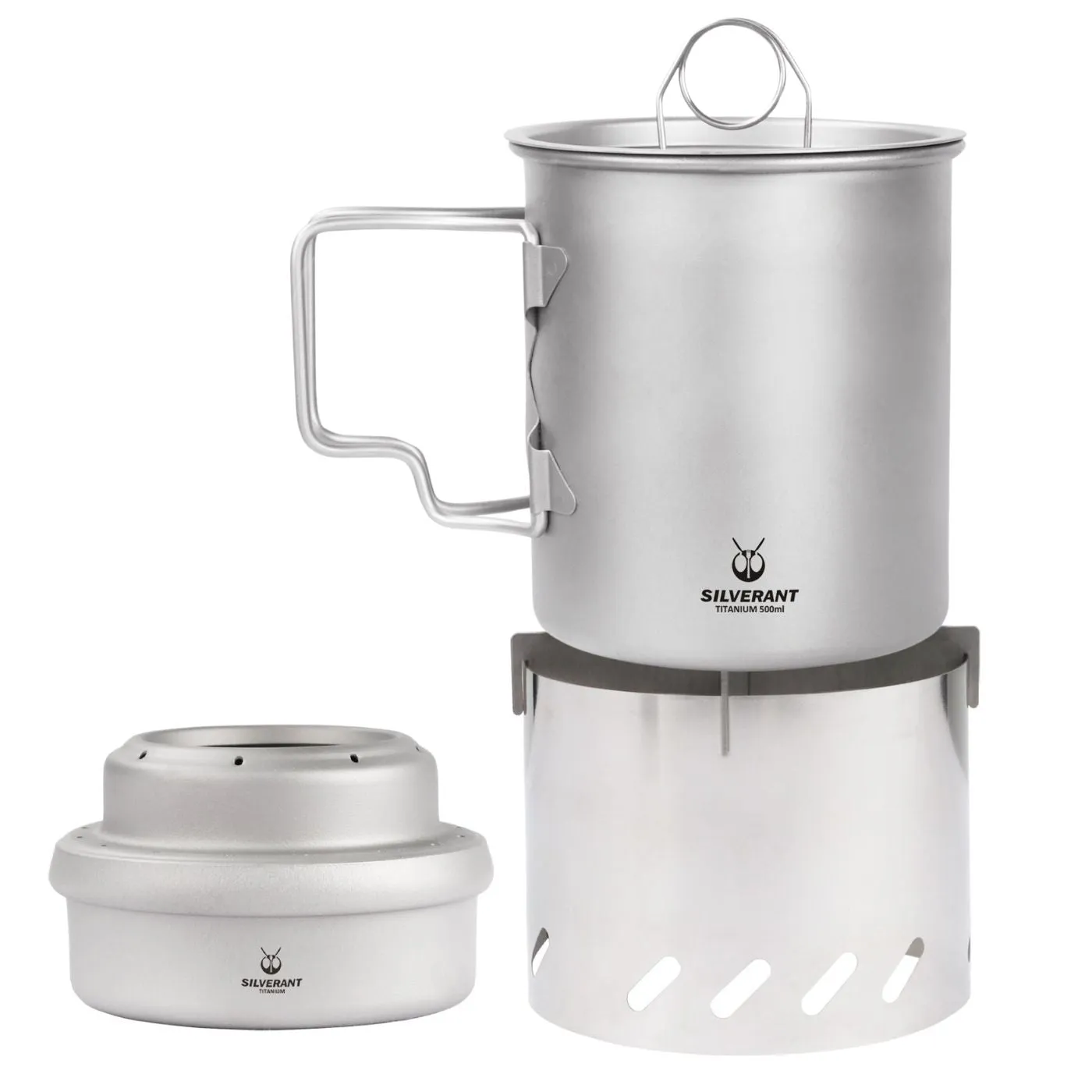 Titanium Multi-Fuel Stove & Cup Kit