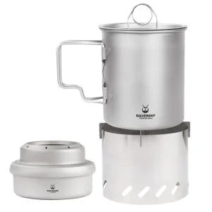 Titanium Multi-Fuel Stove & Cup Kit