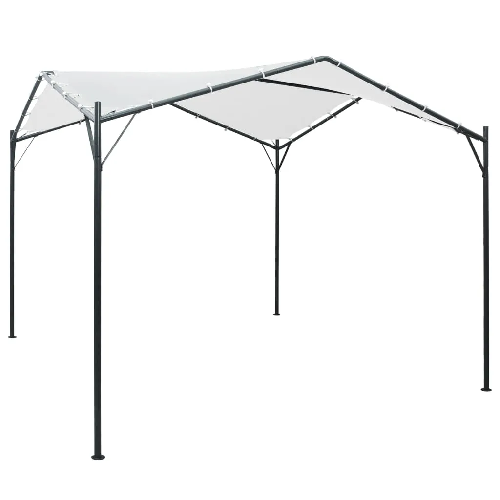 vidaXL Gazebo 3x3x2.6 m White 180 g/m²