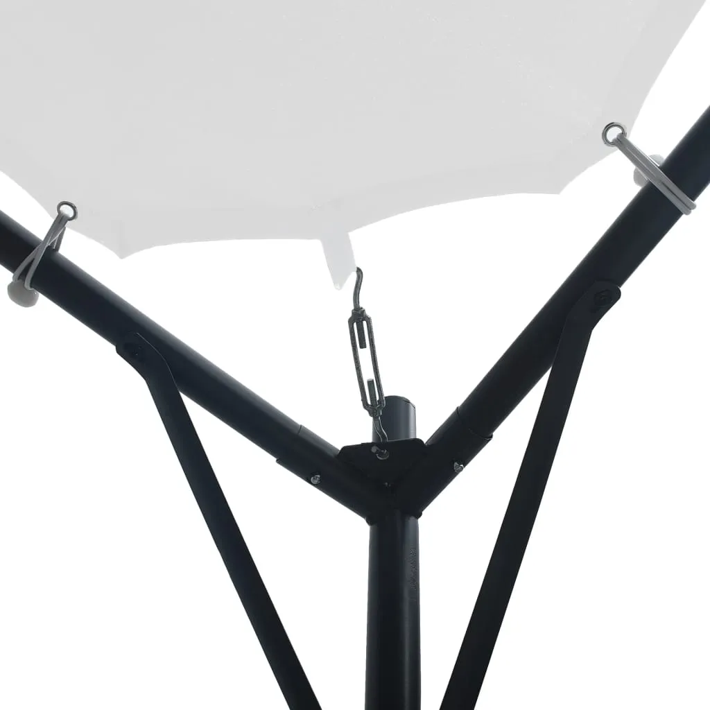 vidaXL Gazebo 3x3x2.6 m White 180 g/m²