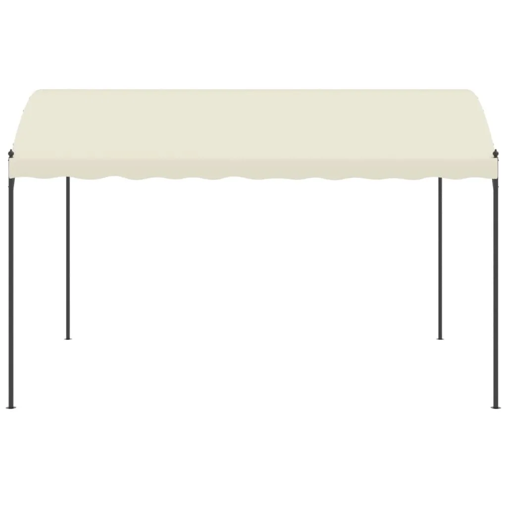 vidaXL Gazebo Fabric Cream