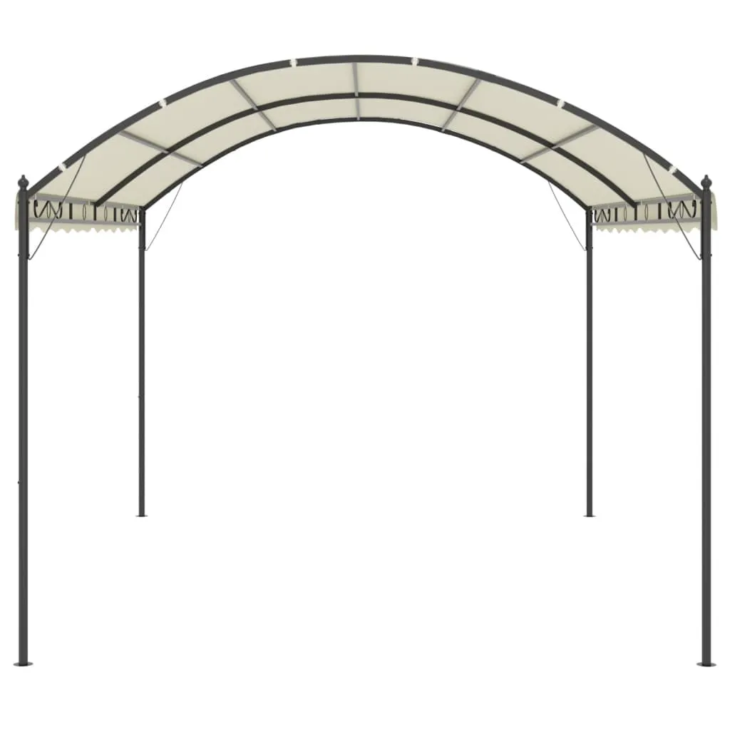 vidaXL Gazebo Fabric Cream